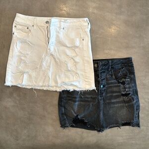 Set of two American Eagle outfitters denim skirts